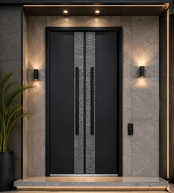 BM-L108 cast aluminium door