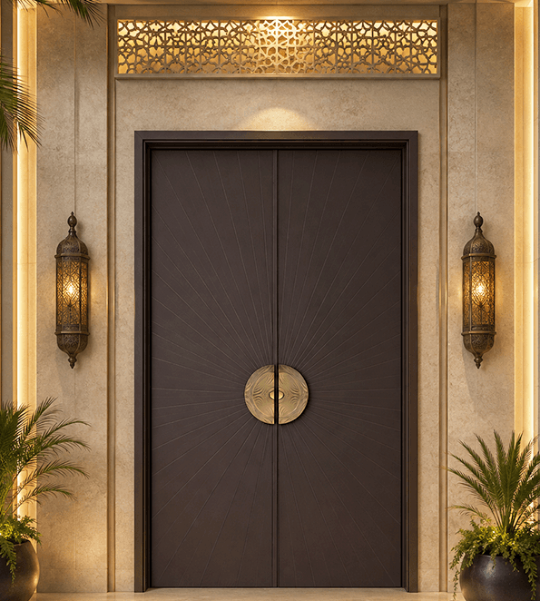 BM-L114 cast aluminium door