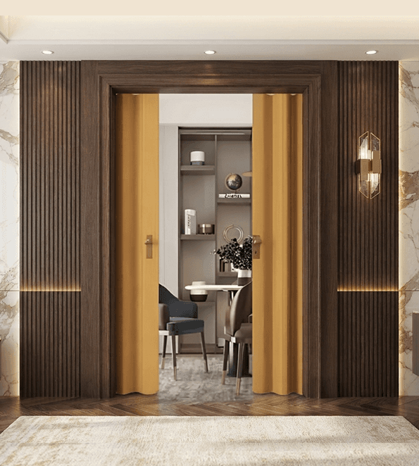 Modern aluminium door and frame